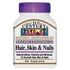 21st Century Hair, Skin and Nails Caplets, 60-Count view 1