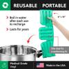 Made in USA: HEAT WAVE Instant Reusable Heat Packs- Back/Shoulder/Neck (6 x 18), Reusable Heat Pack for Muscle Aches, Pain Relief, Click Heat view 4