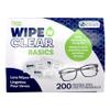 Flents Lens Wipes, Wipe 'N Clear Basic, 200 Count, Pre-Moistened view 1