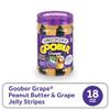 Smucker's Goober Peanut Butter and Grape Jelly Stripes, 18 Ounces view 2