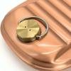 Shinko-do pure copper hot water bottle with bag (small) 1.2L S-9395S view 4