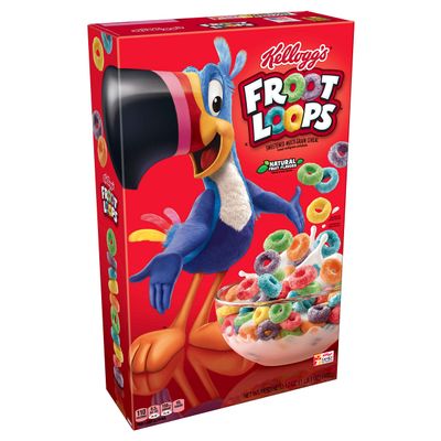 Kellogg's Frosted Flakes Cereal - Sweet Breakfast that Lets Your Great Out, Fat-Free, 19 oz Box