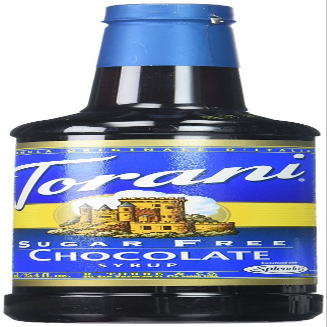 Torani Sugar Free Syrup, Chocolate, 25.4 Ounce (Pack of 1)