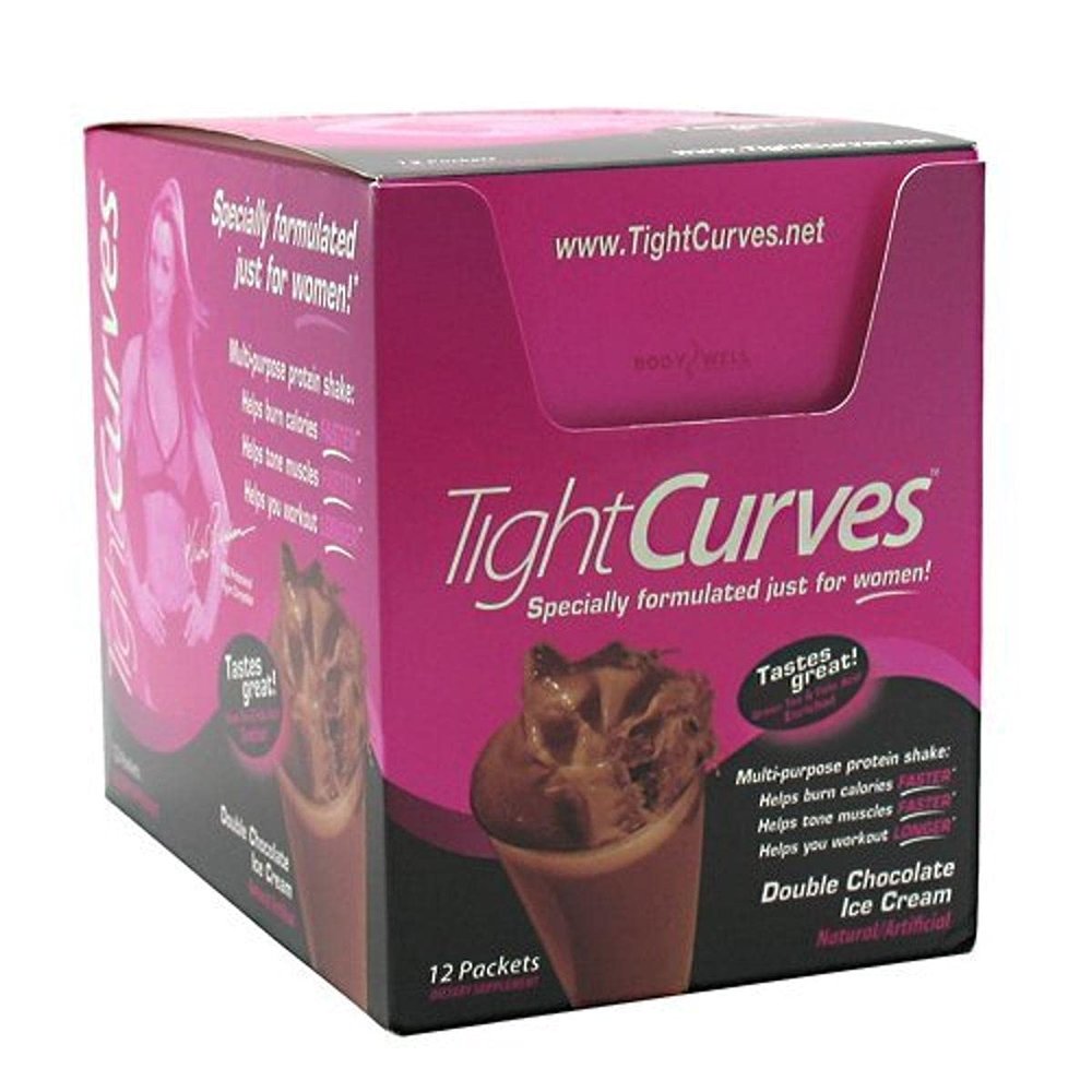 Body Well Nutrition Tight Curves Double Chocolate, 14.4-Ounce Box (Pack of 12)