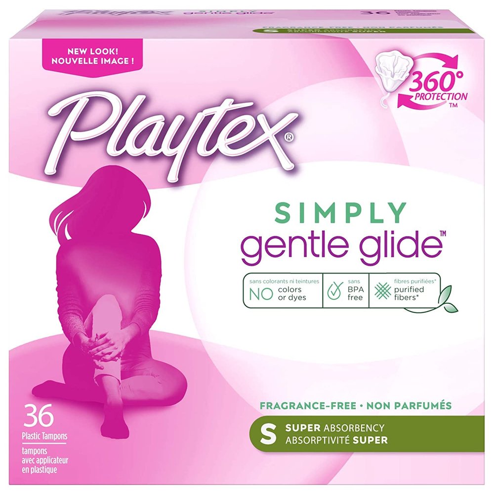 Playtex Playtex Plastic Tampons Gentle Glide 360 Super Unscented - 36 ct