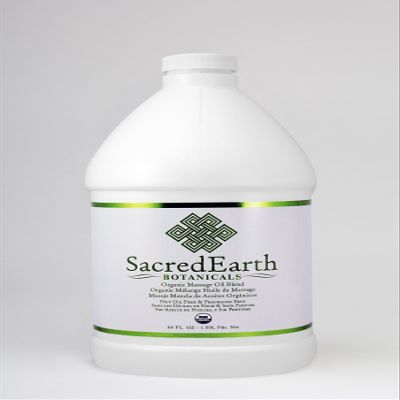 Organic Massage Oil Blend ( Gallon) - Unscented, Nut Oil Free, Gluten Free and USDA Certified Organic