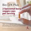 BIOSPEC NUTRITIONALS Bio D/K Plus - Vitamin D3 + K2 with 5000 IU of D3 and 200 mcg of Vitamin K2 (MK-7) in a lipsomal Base for Enhanced Absorption (60 Capsules) view 4