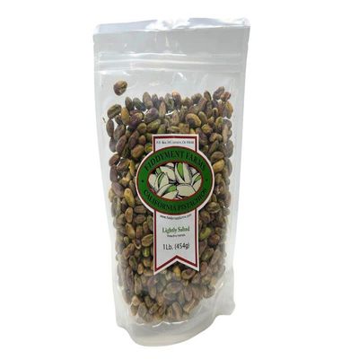 Fiddyment Farms 1 Lb Lightly Salted Pistachio Kernels