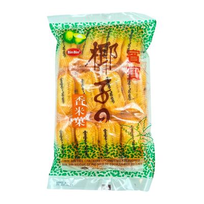 Bin Bin Rice Crackers, Coconut Milk, 5.3 Ounce