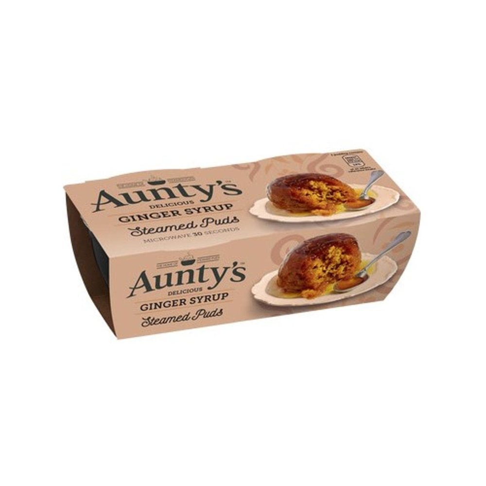 Aunty's Ginger Syrup Steamed Pudding (2x95g)