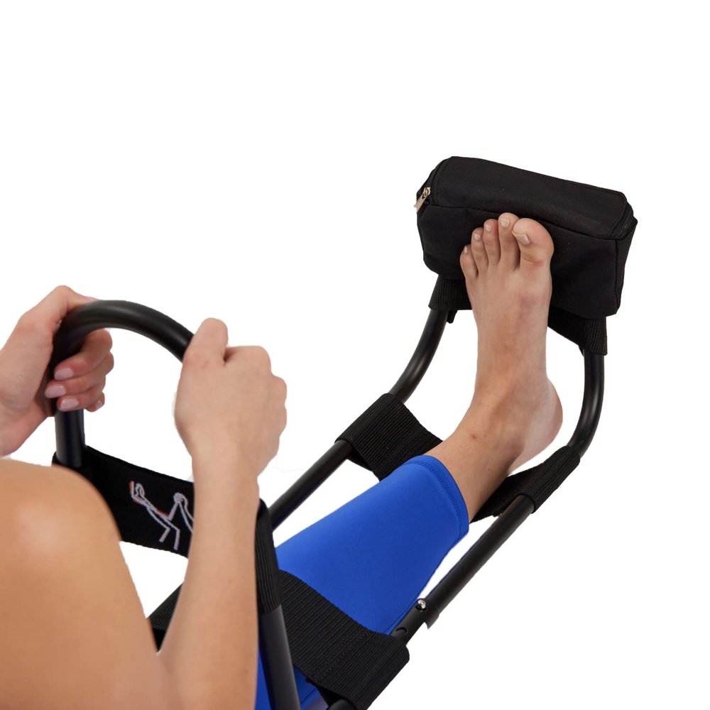 IdealStretch - Original Patented  Hamstring Stretcher, Lower Back Stretcher, Hip Stretcher, & Calf Stretcher - Knee Extension & Pain Relief
