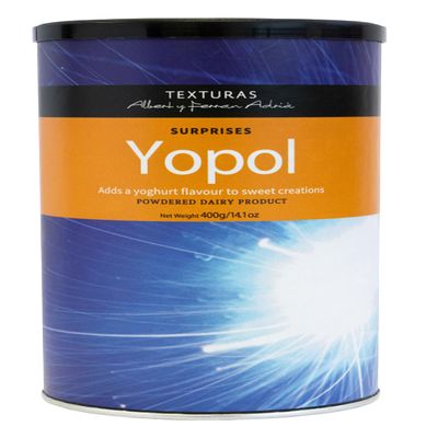 TEXTURAS | Yopol | Powdered Yogurt | Surprises | by Albert y Ferran Adria | 400 gr (14.1 oz)