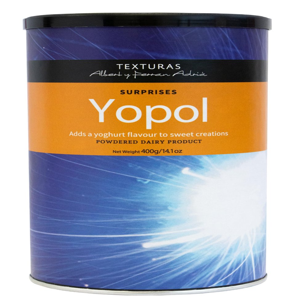 TEXTURAS | Yopol | Powdered Yogurt | Surprises | by Albert y Ferran Adria | 400 gr (14.1 oz)