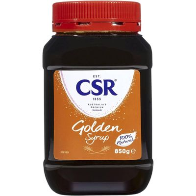 CSR Golden Syrup Tub 850g .Product is good 2 yrs past PACKED BY DATE