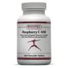 BIOSPEC NUTRITIONALS Raspberry C-500  Chewable Immune and Antioxidant Support - Vitamin C, Vitamin A, and Citrus Bioflavonoids view 1