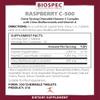 BIOSPEC NUTRITIONALS Raspberry C-500  Chewable Immune and Antioxidant Support - Vitamin C, Vitamin A, and Citrus Bioflavonoids view 2
