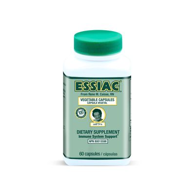 ESSIAC Tea All-Natural Herbal Extract Capsules 60 Capsules | Powerful Antioxidant Blend to Help Promote Overall Health & Well-Being | Original Formula Since 1922