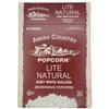 Amish Country Popcorn | Old Fashioned Microwave Popcorn | 10 Bags Lite Natural White Hulless | Non-GMO, Gluten Free, Microwaveable and Kosher (10 Bags) view 1