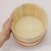  Ichihara Wood Workshop 82905 Washbasin, Hot Tub, Wood, 8.7 x 4.3 inches (22 x 11 cm), Beige view 2
