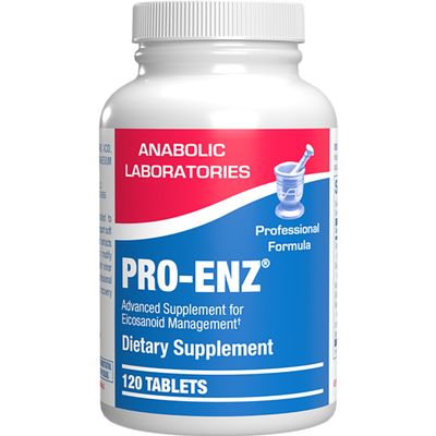 Pro ENZ Joint Support Supplement - Clinical Formula Turmeric Boswellia Supplement for Joint & Cartilage Mobility and Comfort Support Plus Eicosanoid Management with Proteolytic Enzymes (120 Servings)