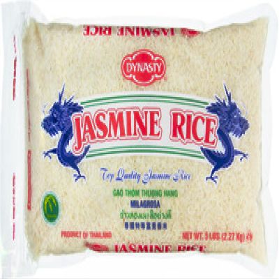 Dynasty Jasmine Rice 6 Bags - 5 lbs. Each