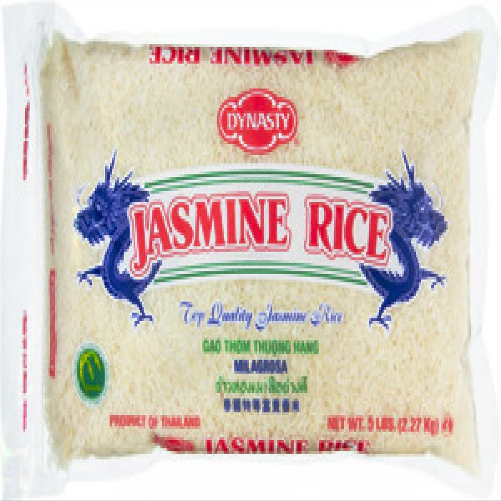Dynasty Jasmine Rice 6 Bags - 5 lbs. Each
