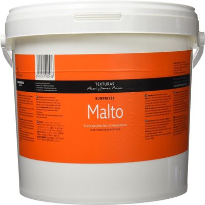 TEXTURAS | Malto | Tapioca Cornstarch | Maltodextrin Powder | Encapsulate Fats in Preparations | Surprises | by Albert y Ferran Adria | 1000 gr (35.2 oz)