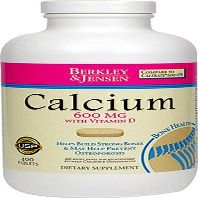 Berkley & Jensen 600mg Calcium Tablets - 400 Count