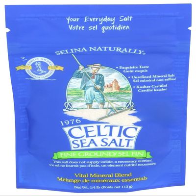 Fine Ground Celtic Sea Salt lb Resealable Bag
