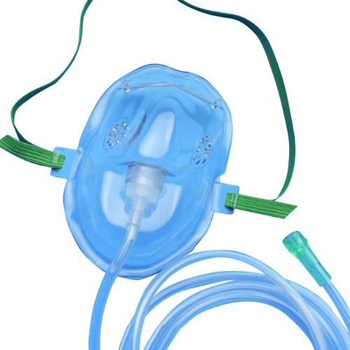 Airlife Adult Oxygen Mask With 7ft Tubing Qty 50