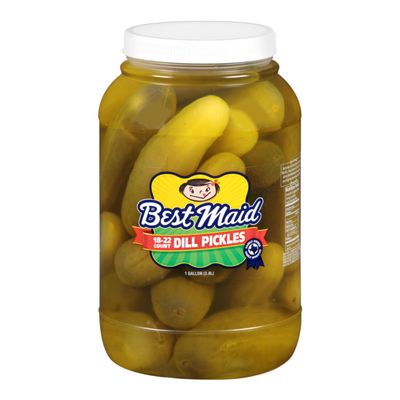 Best Maid Dill Pickles 1 Gal 18-22 Count (1 Pack)