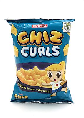Jack n Jill Chiz curls cheese flavored 55g