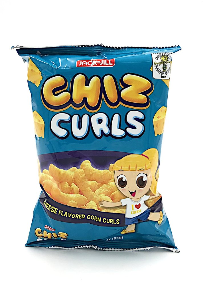 Jack n Jill Chiz curls cheese flavored 55g