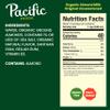 Pacific Foods Organic Unsweetened Almond Milk, Plant Based Milk, 32 oz Carton (12 Pack) view 2