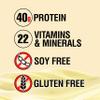 Labrada Lean Body MRP All-In-One Vanilla Meal Replacement Shake, 40g Protein, Whey Blend, 8g Healthy Fats EFA's & Fiber, 22 Vitamins and Minerals, No artificial color, Gluten Free, (42 Packets) view 3