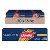 Barilla Spaghetti Pasta, 16 oz. Box (Pack of 20) - Non-GMO, Made with Durum Wheat Semolina - Kosher Certified view 1