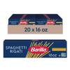 Barilla Spaghetti Rigati Pasta, 16 oz. Box (Pack of 20) - Non-GMO, Made with Durum Wheat Semolina - Kosher Certified view 1