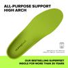 Superfeet All-Purpose Support High Arch Insoles (Green) - Trim-To-Fit Orthotic Shoe Inserts - Professional Grade - Men 9.5-11 / Women 10.5-12 view 2