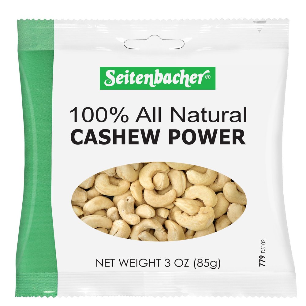 Seitenbacher Cashew Star, 3-Ounce Packages (Pack of 12)