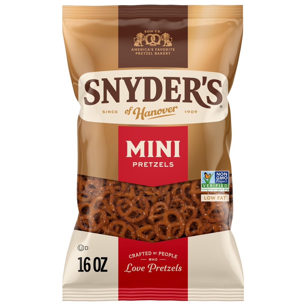 Snyder's of Hanover Mini Pretzels, 16 Oz Bag