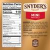 Snyder's of Hanover Mini Pretzels, 16 Oz Bag view 2