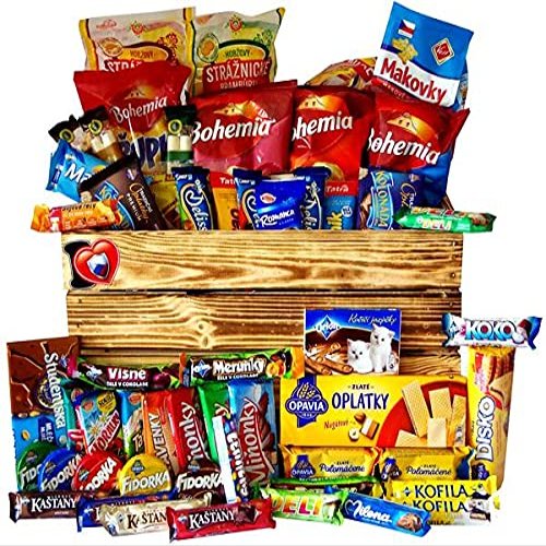 Czech sweet and salty - Czech Republic Snack Box - Original Czechia Food Large Size