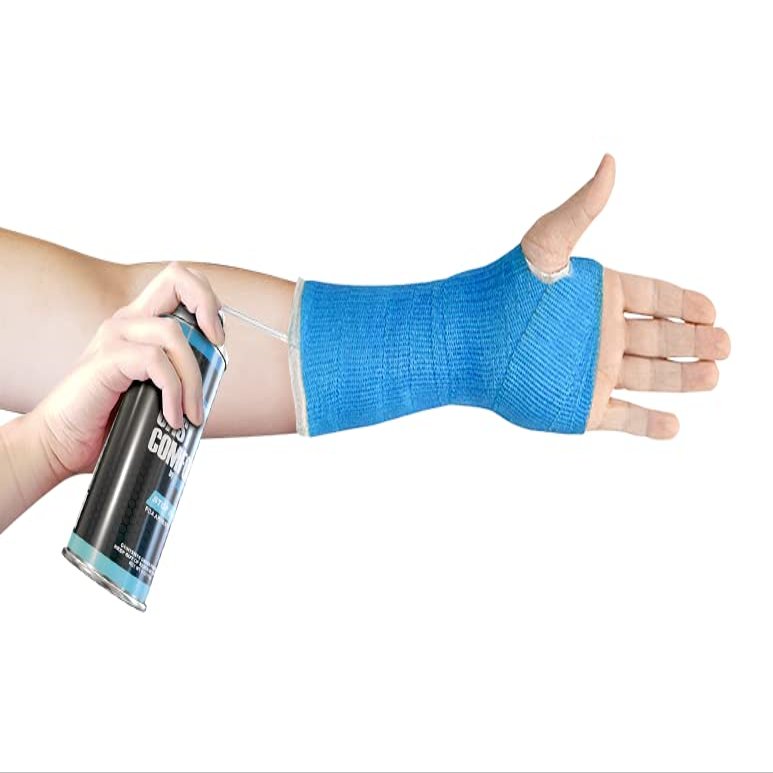 Drycast Cast Comfort Itching and Odor Relief Spray - Cools and Relieves Itchy Cast While Cleaning and Preventing Smell- Blue