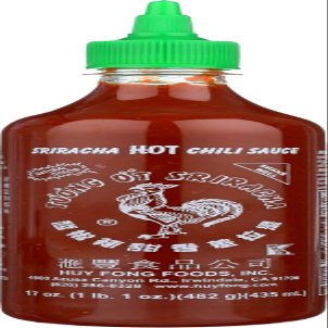 8 BOTTLES SRIRACHA HOT CHILI SAUCE 17OZ (482G) (435ML