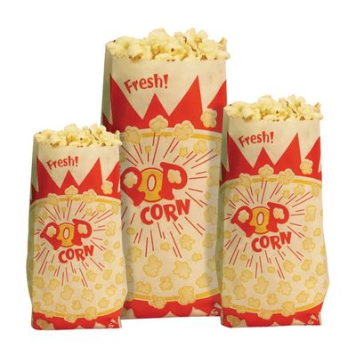 Paper Popcorn Bag (Set of 1000) Size: 2 oz.