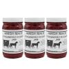 Amish Jam Strawberry Rhubarb - 8 Oz Set of 3 Jars view 1