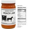 Amish Jam Peach - "8 Oz. Jar - Qty 3" view 3