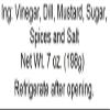 Amish Mustards - Dill - 7 Oz Jar - Pkg of 3 Jars view 3