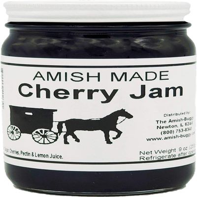 Amish Jam Cherry - "8 Oz. Jar - Qty 3"