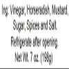 Amish Mustards - Horseradish - 7 Oz Jar - Pkg of 3 Jars view 3
